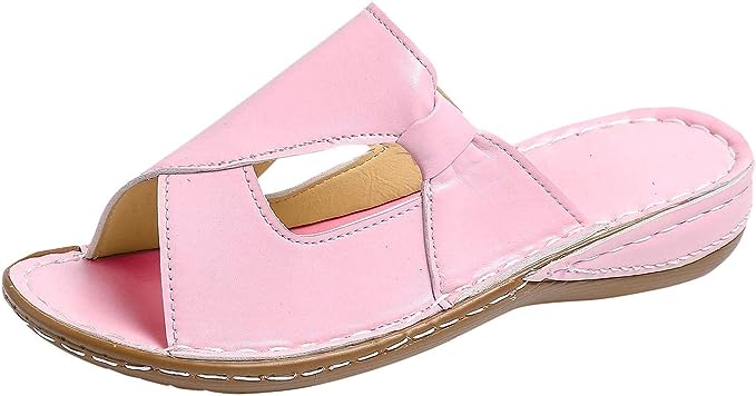 WOMEN CASUAL SUMMER COMFY SLIP ON SANDALS 2025