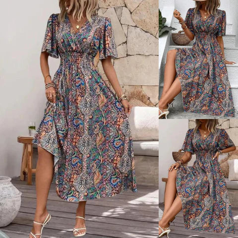NENAGH™ STYLISH BOHO DRESS
