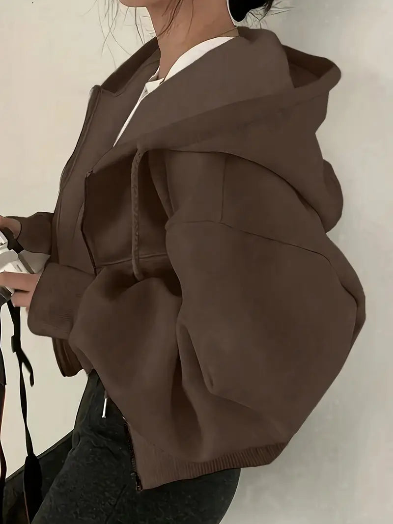 FERMOY™ CASUAL LONG SLEEVE ZIP UP SWEATSHIRT