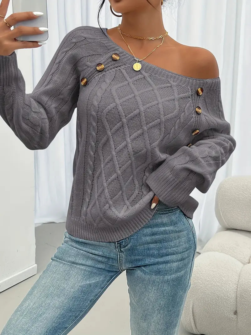 AVANI™ CABLE-KNIT SWEATER