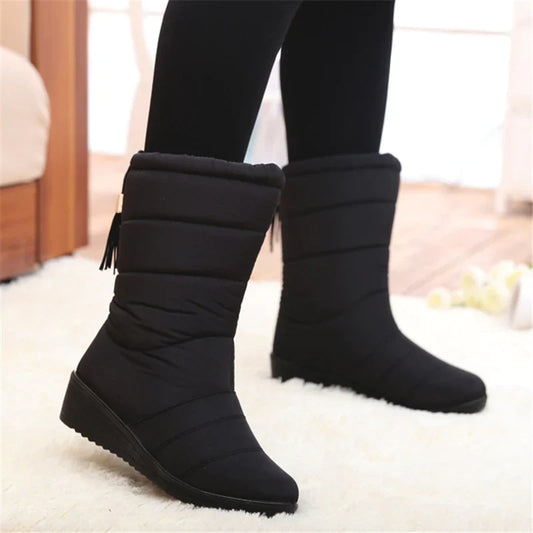 LIVIA™ WATERPROOF WINTER WARM COTTON BOOTS