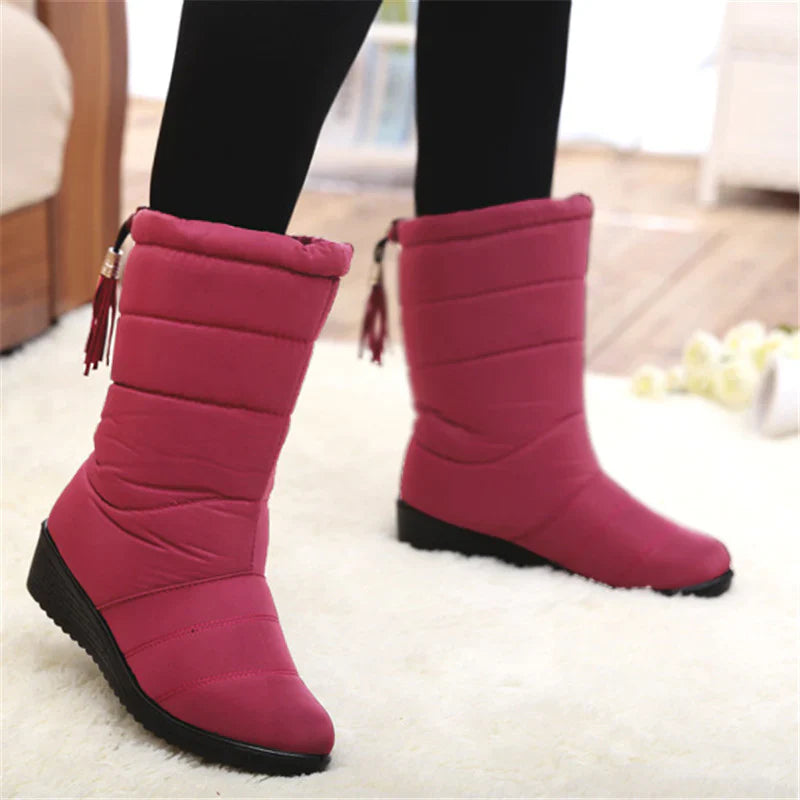 LIVIA™ WATERPROOF WINTER WARM COTTON BOOTS