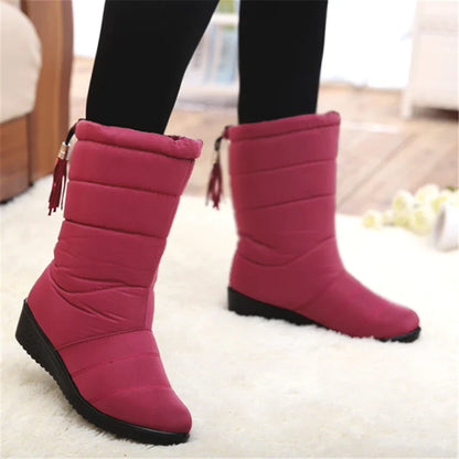 LIVIA™ WATERPROOF WINTER WARM COTTON BOOTS
