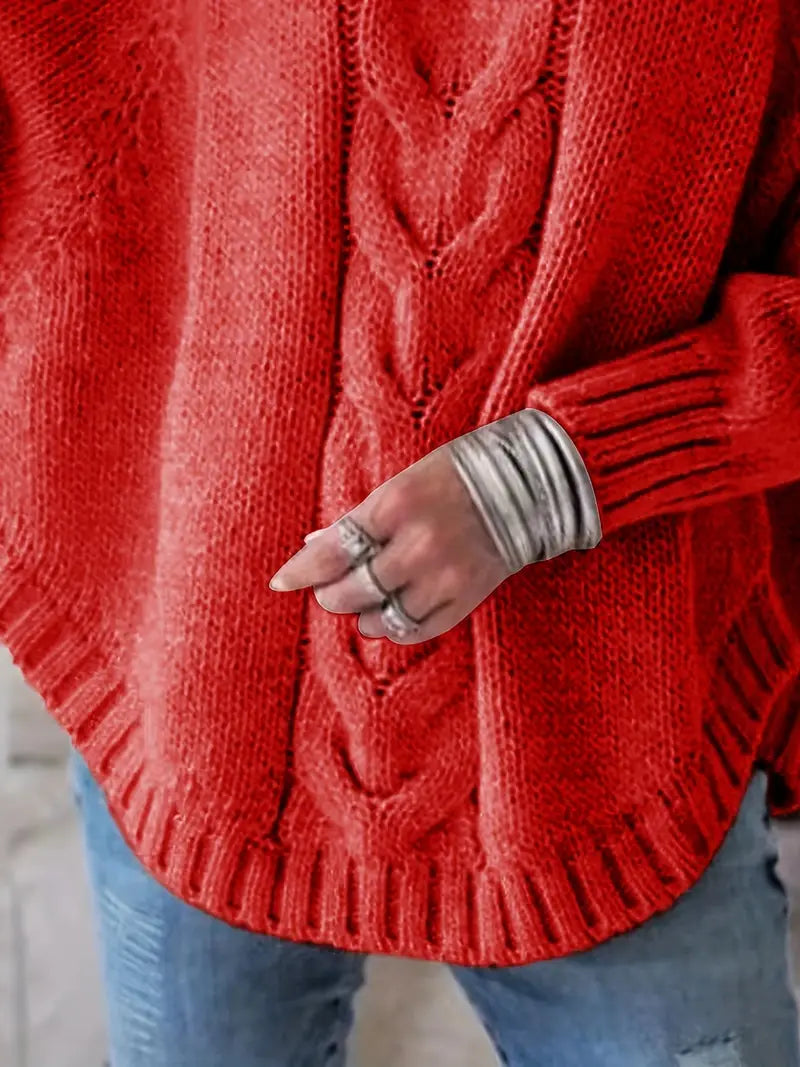 ELIANA™ VINTAGE CABLE SWEATER