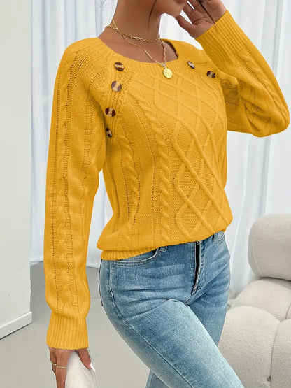AVANI™ CABLE-KNIT SWEATER