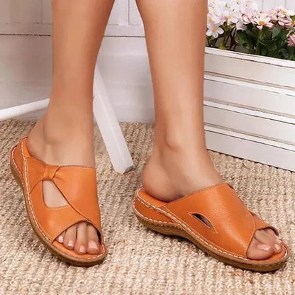 WOMEN CASUAL SUMMER COMFY SLIP ON SANDALS 2025