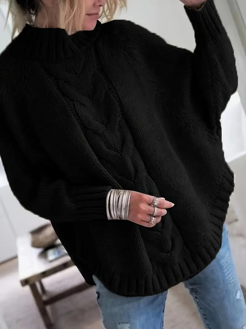 ELIANA™ VINTAGE CABLE SWEATER
