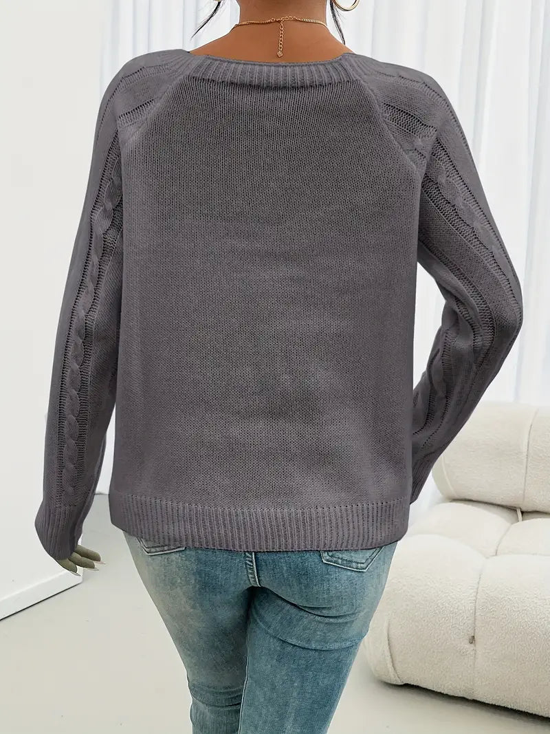 AVANI™ CABLE-KNIT SWEATER