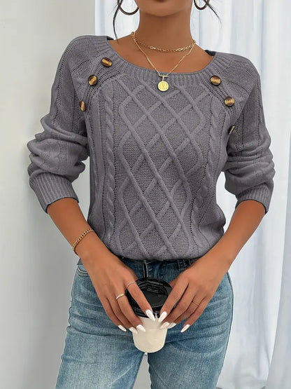 AVANI™ CABLE-KNIT SWEATER