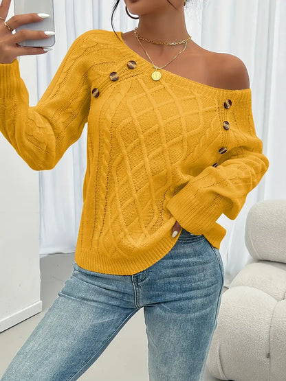 AVANI™ CABLE-KNIT SWEATER