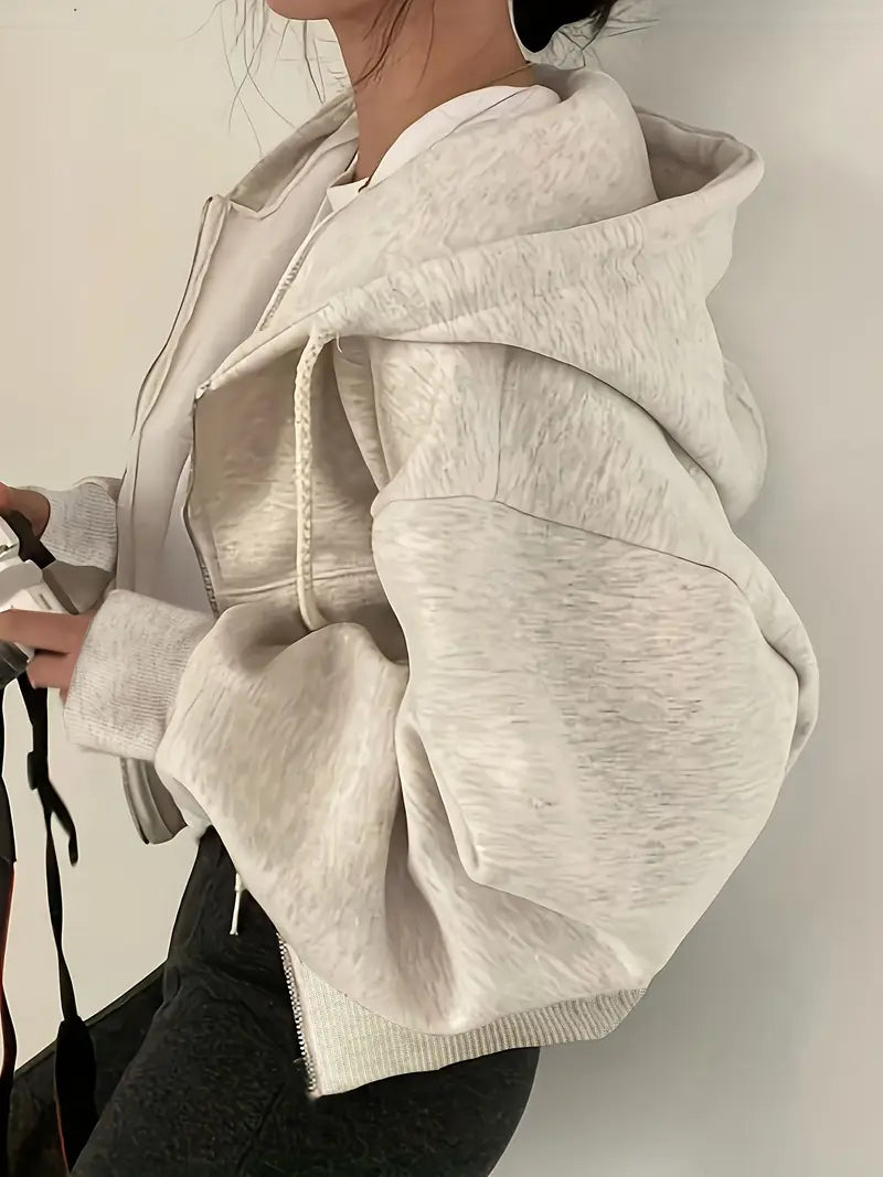 FERMOY™ CASUAL LONG SLEEVE ZIP UP SWEATSHIRT