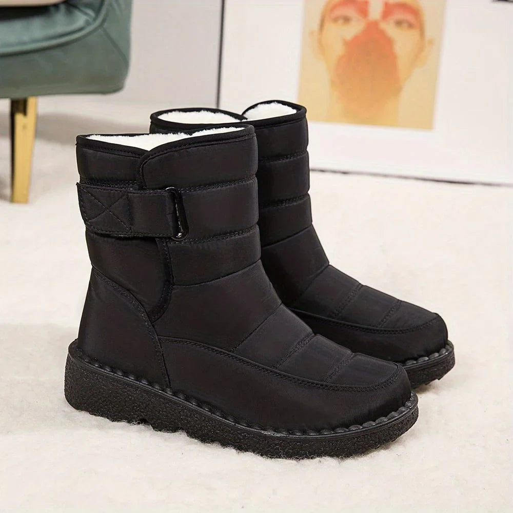 ADELE™ CHUNKY WATERPROOF ANKLE SNOW BOOTS