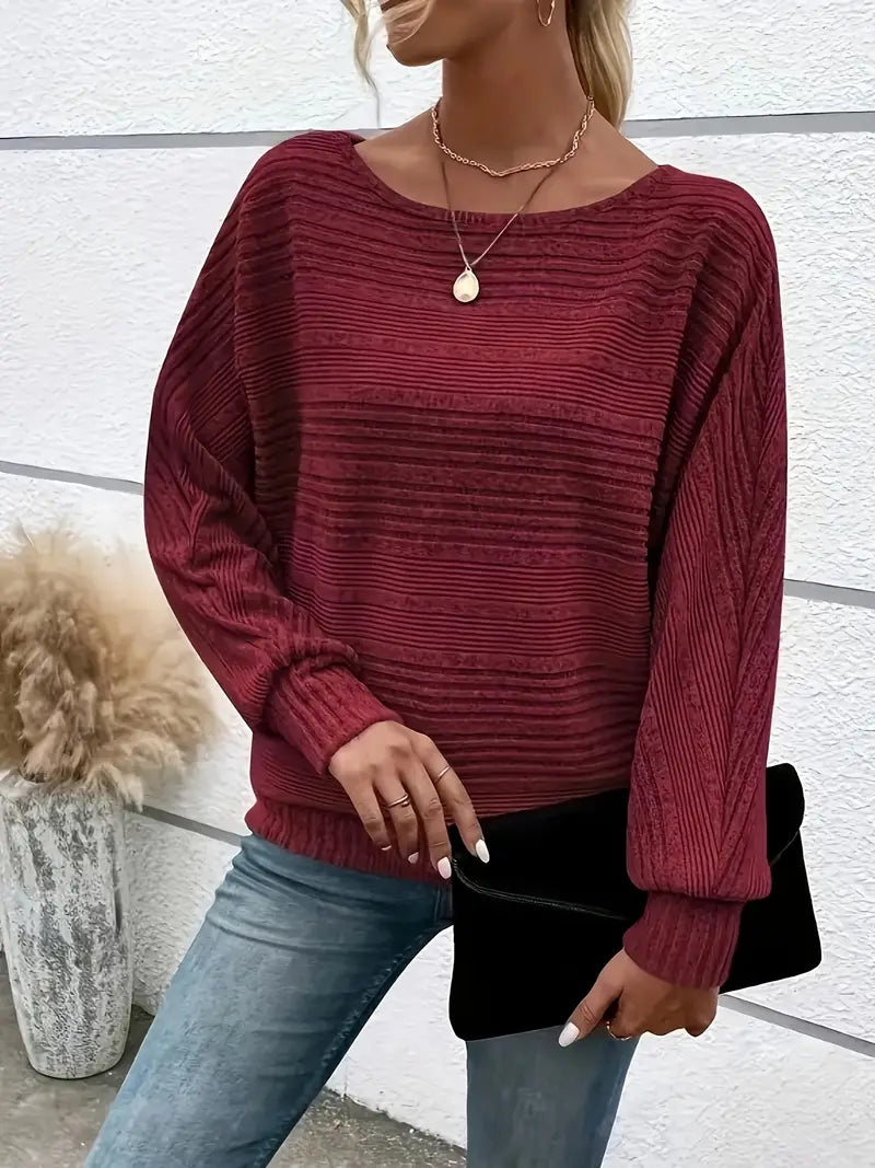 SOFIA™ BATWING PULLOVER SWEATER