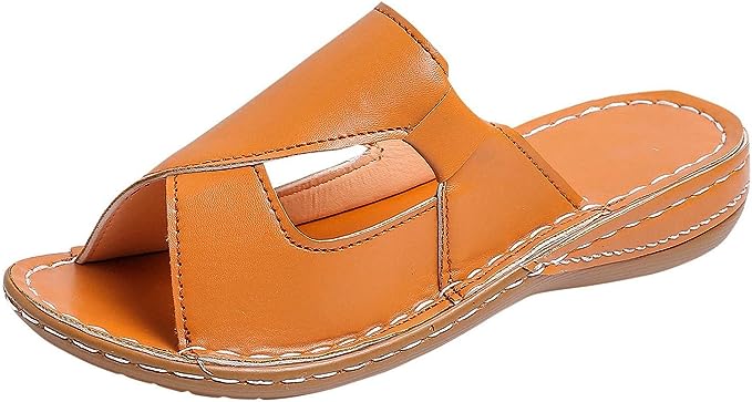 WOMEN CASUAL SUMMER COMFY SLIP ON SANDALS 2025