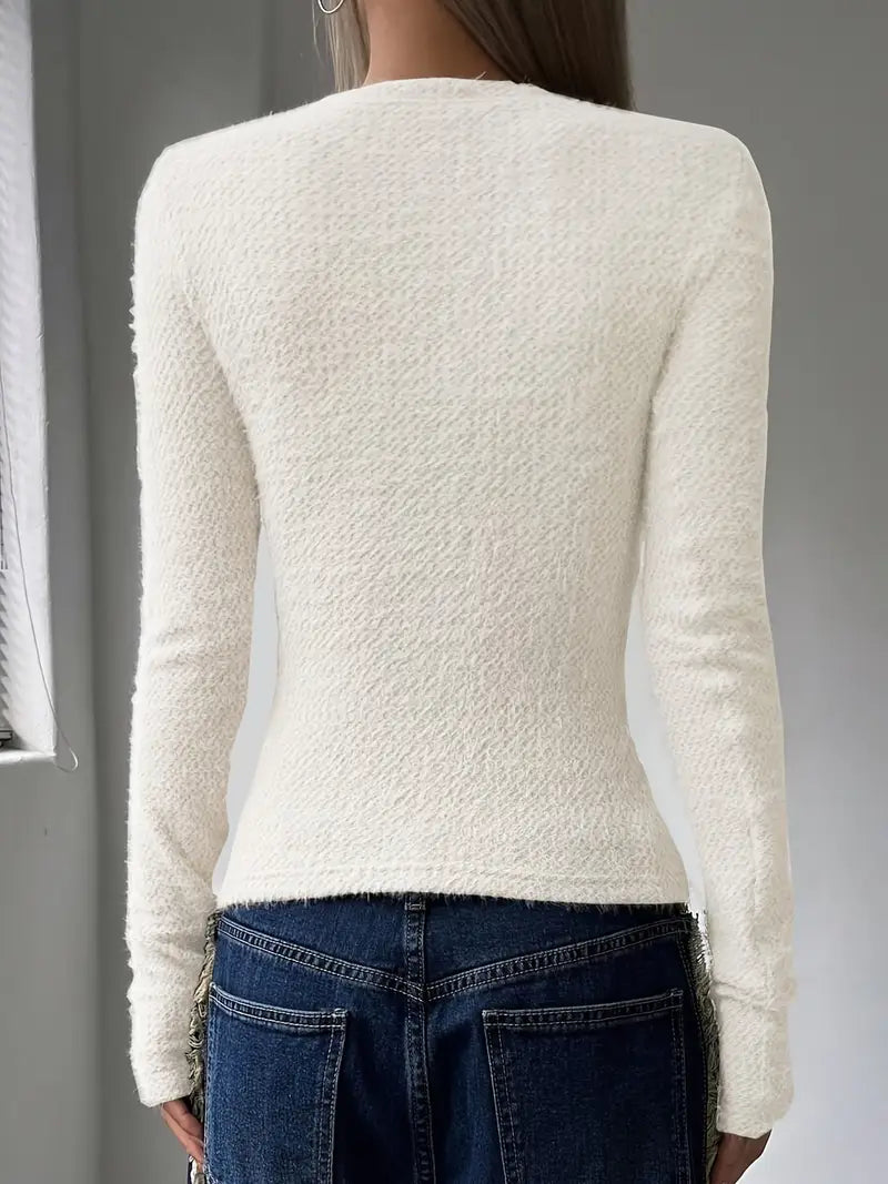 IRIS™ CREW NECK SWEATER