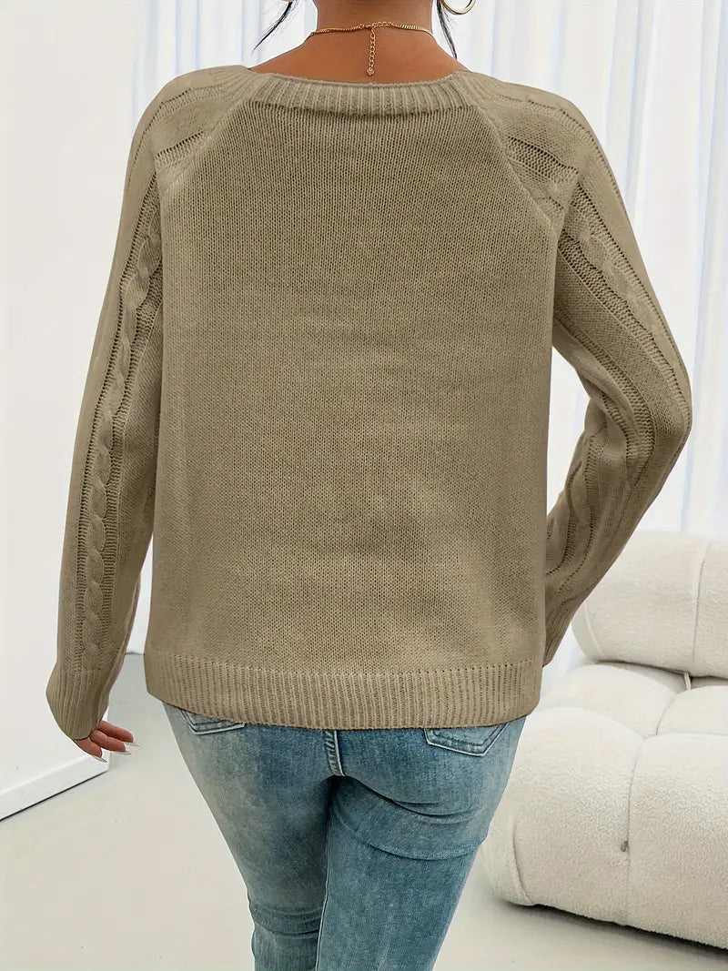 AVANI™ CABLE-KNIT SWEATER