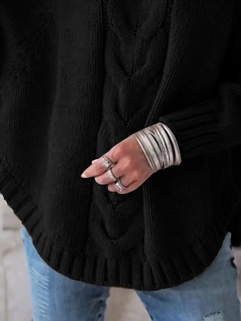 ELIANA™ VINTAGE CABLE SWEATER