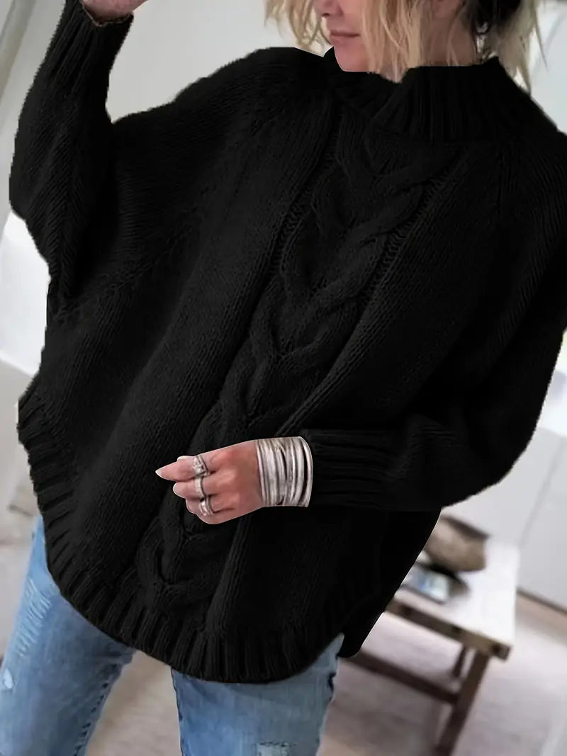 ELIANA™ VINTAGE CABLE SWEATER
