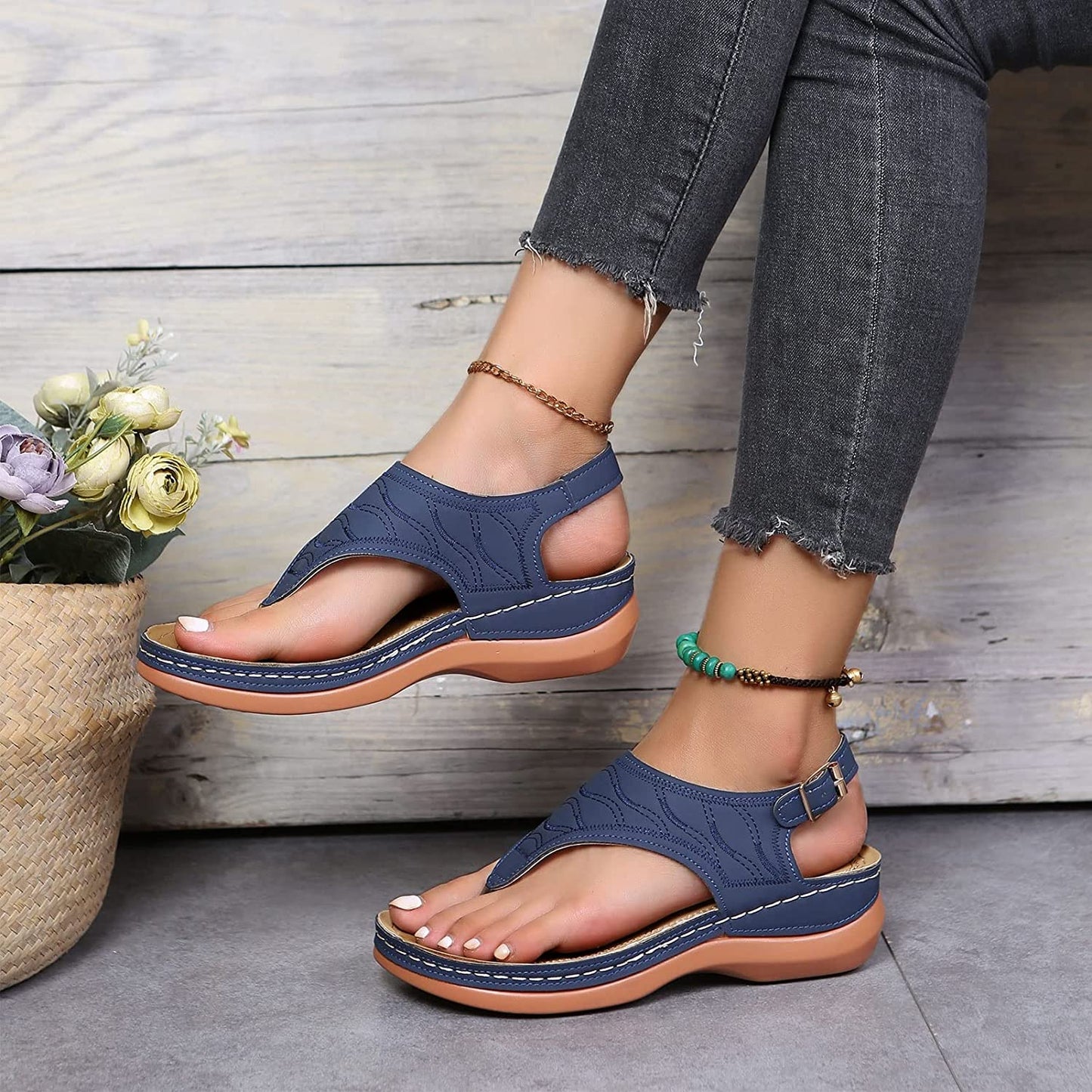 BRISBANE™ COMFY ORTHOPEDIC SANDALS