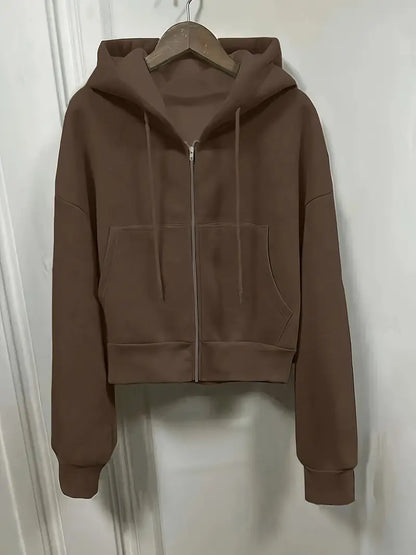 FERMOY™ CASUAL LONG SLEEVE ZIP UP SWEATSHIRT