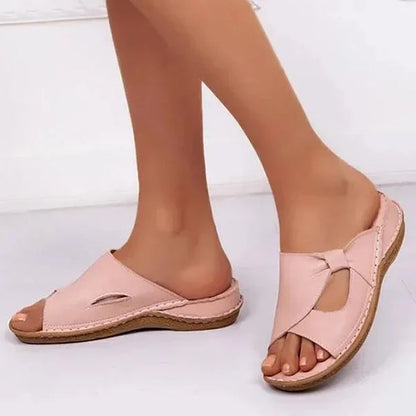 WOMEN CASUAL SUMMER COMFY SLIP ON SANDALS 2025