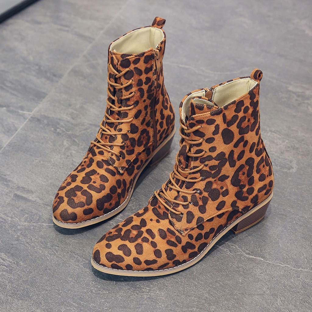 WOMEN'S ELEGANT LACE-UP ZIPPER BOOTS 2025