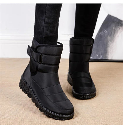 ADELE™ CHUNKY WATERPROOF ANKLE SNOW BOOTS