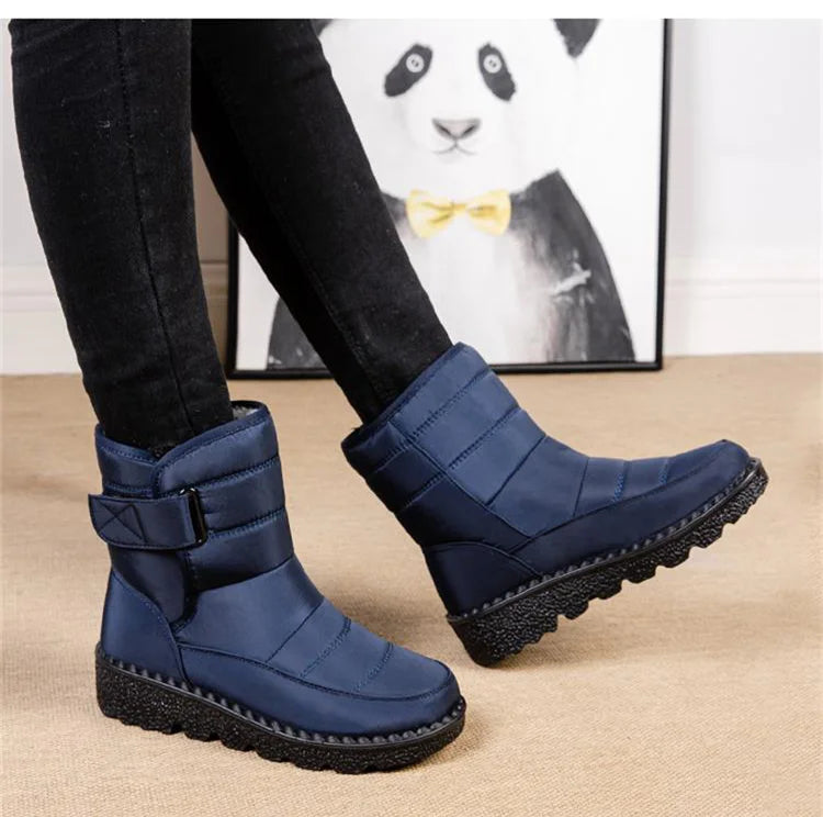 ADELE™ CHUNKY WATERPROOF ANKLE SNOW BOOTS