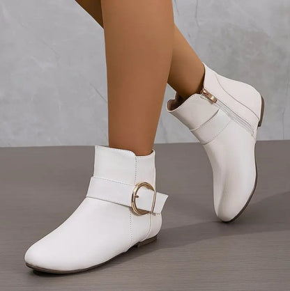 AVA™ CHELSEA ORTHOPEDIC BUCKLE WINTER ANKLE BOOTS