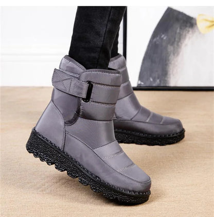 ADELE™ CHUNKY WATERPROOF ANKLE SNOW BOOTS