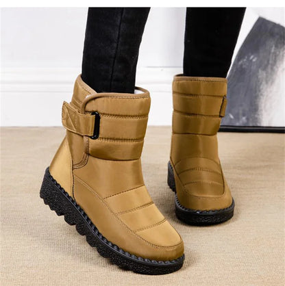 ADELE™ CHUNKY WATERPROOF ANKLE SNOW BOOTS