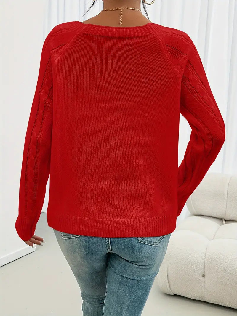 AVANI™ CABLE-KNIT SWEATER