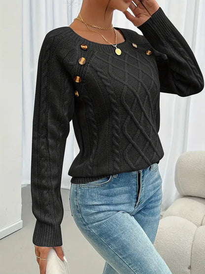AVANI™ CABLE-KNIT SWEATER