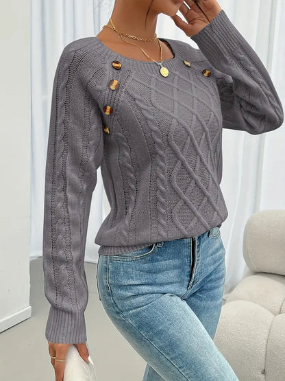 AVANI™ CABLE-KNIT SWEATER