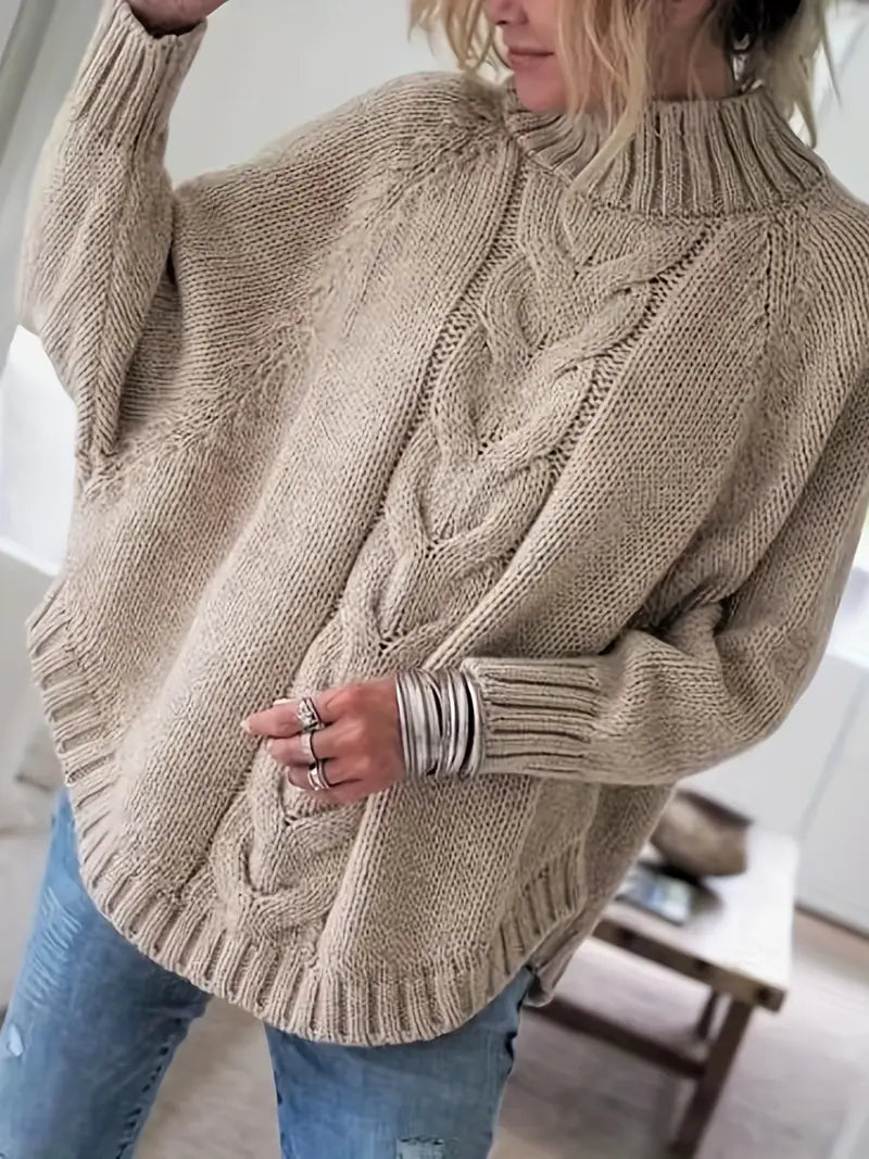 ELIANA™ VINTAGE CABLE SWEATER