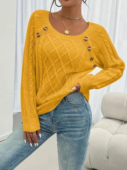 AVANI™ CABLE-KNIT SWEATER