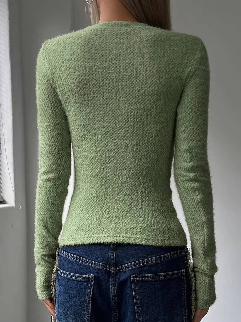 IRIS™ CREW NECK SWEATER