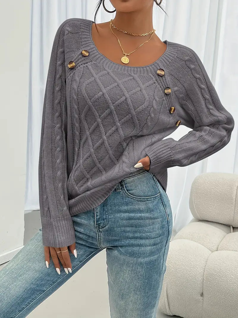 AVANI™ CABLE-KNIT SWEATER