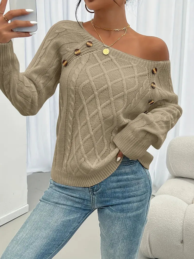 AVANI™ CABLE-KNIT SWEATER