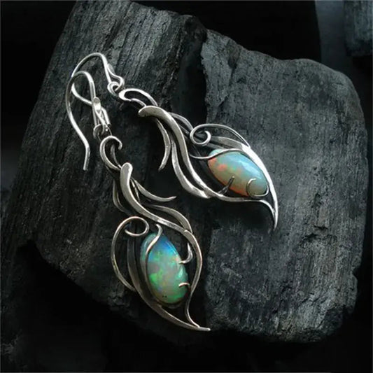 AZURE TIDE VINTAGE EARRINGS